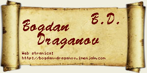 Bogdan Draganov vizit kartica